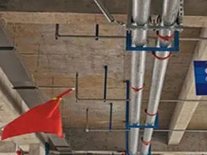 长岭管廊支架的安装方法